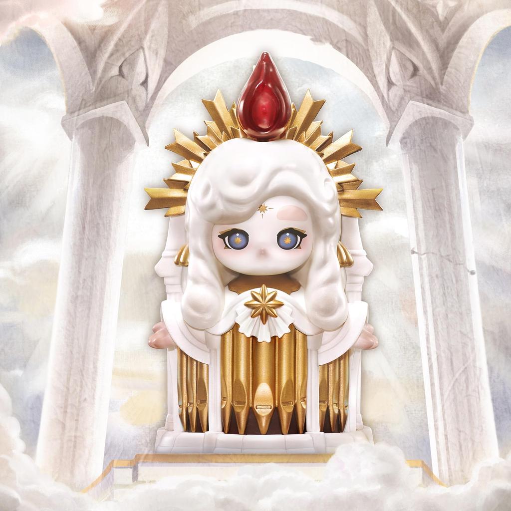 POP MART CHAKA Candle Whisper Series Box of Pop Mart Gachapon Blind Box Plastic Premium PVC Soft Original Birthday Gifts [Assorted 12] Figures,