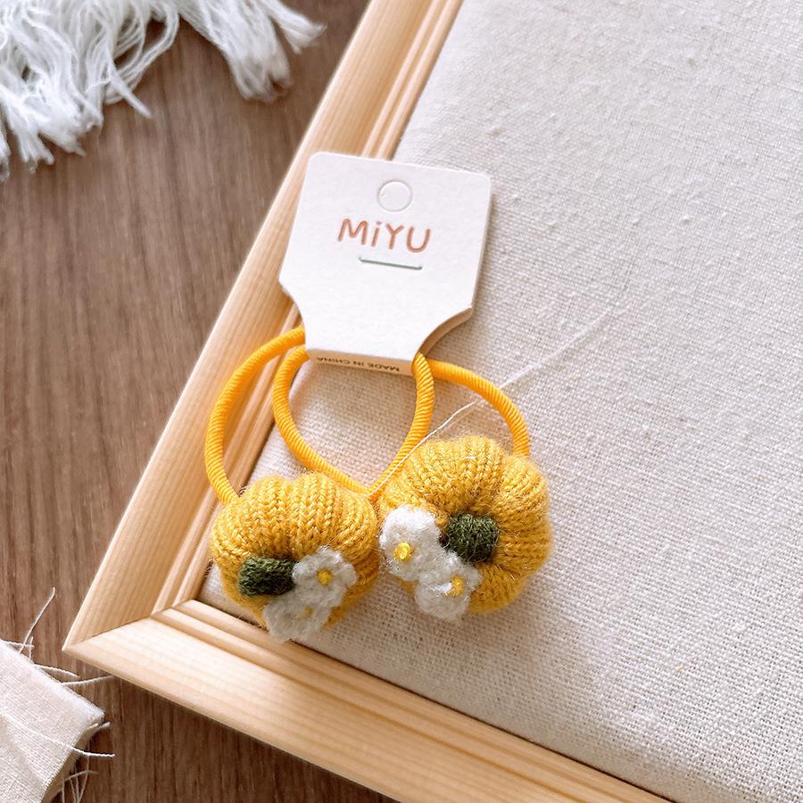 

Каваий Вязаные Шерстяные Резинки для Волос Детские Девочки Подарок Эластичные Резинки для Волос Аксессуары Завязка Веревка для Волос Головной Убор