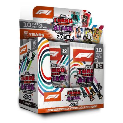 Topps Formula 1 2024 Turbo Attax Full Box Turbo Attack Full Box -