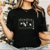 Slowdive Music Summer Trend Harajuku Short-sleeved Men's and Women's Universal Shirt Pattern La