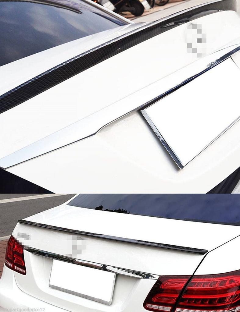 1.5 M Car Tail Carbon Fiber Spoiler Rubber Body Kit Trim Sticker Universal