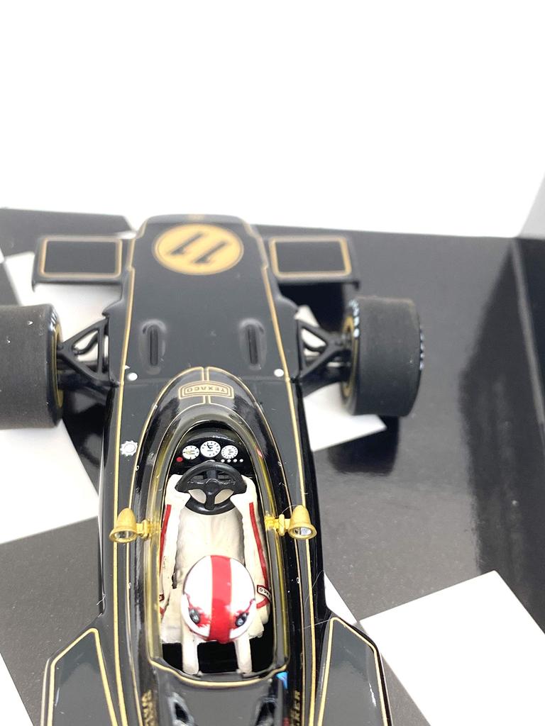 Minichamps scale Lotus Ford 72 1972 F1 US GP Walker 1/43 #11 D.
