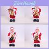 Presente de Natal Papai Noel Elétrico Guitarra Ornamento Musical Com Saxofone e Bateria Para Decoração de Feriado