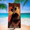 P-Pantera Band Microfiber Blanket Quick Drying Beach Towels Oversized Printing Super Absorbent Pool Towel Blanket