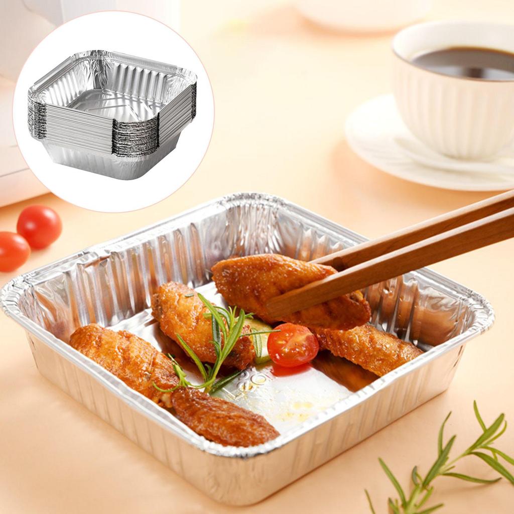Fryer Tin Can Container Cooking Heater Aluminum Foil Cardboard Pan for Muffins