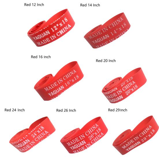 2Pcs Bike Inner Tube Pad Strong Toughness Prevent Tire Blowout Convenient Professional Tire Lining Belt for Bicycle