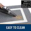 Olanly Indoor Door Mat Non-Slip Mat For Entryway Absorbent Resist Dirt Entrance Mat Washable Low-Profile Inside Floor Doormats