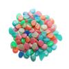 Home Garden Ornament Aquarium Glow In The Dark Artificial Stones Fish Tank Decoration Pebbles