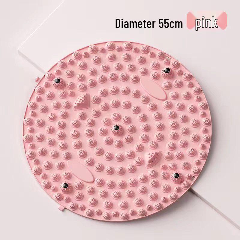 Plantar Massage Acupressure Foot Pad - Soft Silicone Meridian Board for Adults