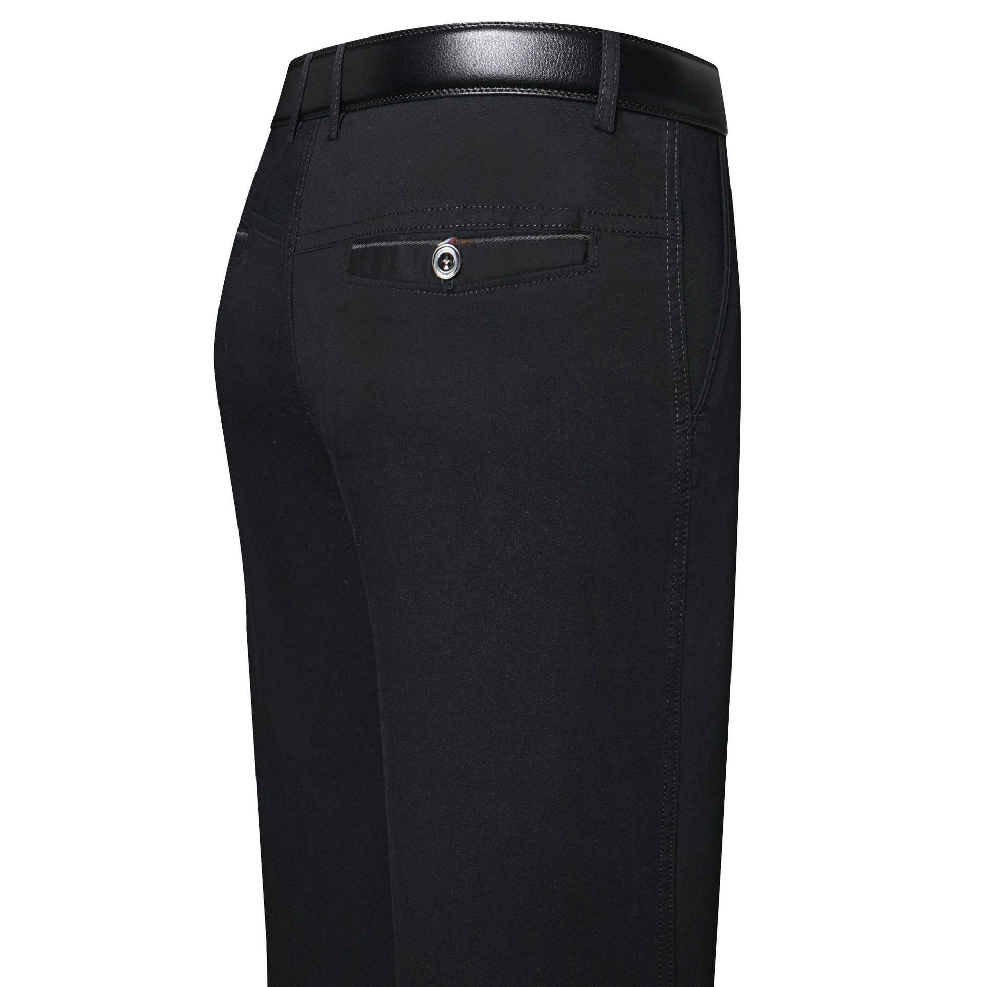 

Men s Summer Cotton High-Waist Casual Trousers - Middle-Aged & Elderly 31