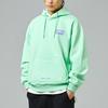 Li Ning Badfive Series Fleece Lined Loose Hooded Sweatshirt Unisex Sweatshirt Green AWDRD25-1