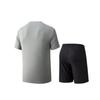 Anta Training Suit Summer Casual Sports Set Men suit Granite-Gray 952625204-3