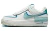 Air Force 1 Shadow Bianco Blu Industriale Verde Acqua Donna DZ1847-101