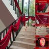 Chinese Wedding Double Happiness Stair Decor Set - Stickers, Flowers, Banners, Lanterns