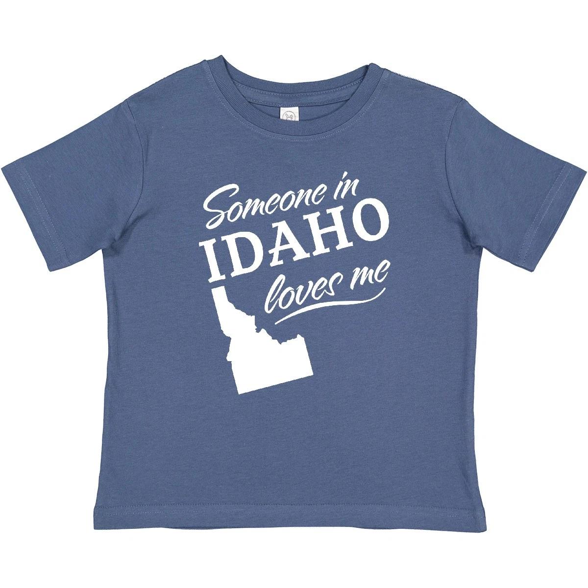 

Inktastic Someone In Idaho Loves Me Baby T-Shirt Home Family Grandparents Kids 100