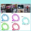 Hula Hoop Inteligente de ABS de Alta Qualidade Para Perda de Peso Apresentando Cores Vibrantes e Design Divertido