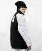 Deumakeu Box Fit Raglan Sleeve Paisley T-Shirt White