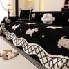 Husă de Sofá Chenille Vintage Acoperire Completă Anti-Alunecare Canapea Universală All-Season Model Câine Pătură de Camping pentru Canapea