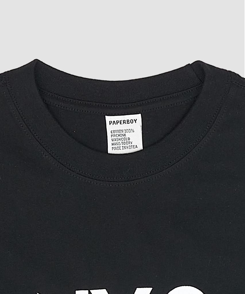 PAPERBOY Women'S Athletic Short Sleeve T-Shirt - Black