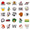 50 Baseball Softball Nordic Style Independent Personality DIY Decorative Stickers Waterproof Gum Stickers
