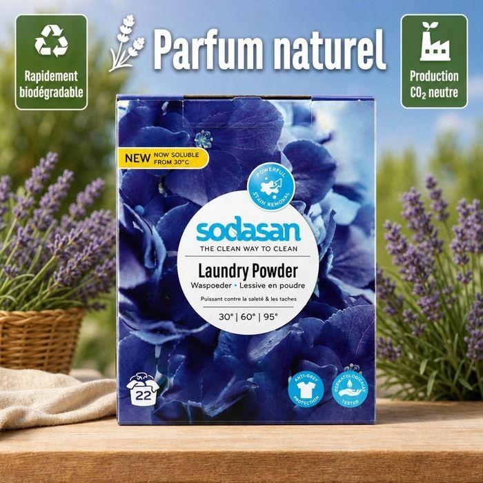 Lavender Color Detergent 1.01 Kg, Powder Detergent, Lavender