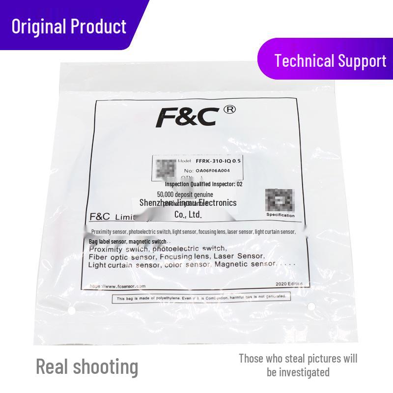 JiaZhun FFRK-310-IQ Ultra-fine Fiber Optic Sensor with 0.5mm Reflective Optical Rod