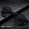 Polarized UV Protection Lightweight Comfortable Durable High Quality Stylish Retro Round Shaped Male Sun Glasses