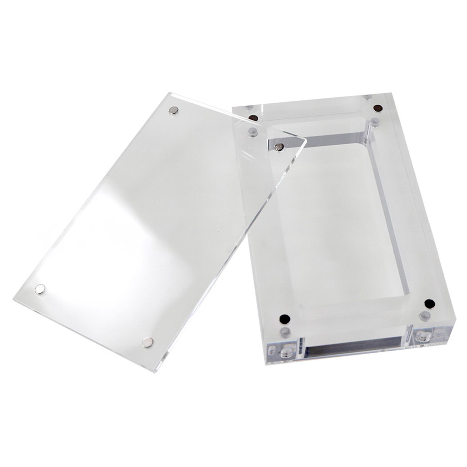 

Игровая консоль акриловый ящик для хранения для GBM высокопрозрачный дисплей чехол геймпад защитный чехол антипылевой магнитный чехол