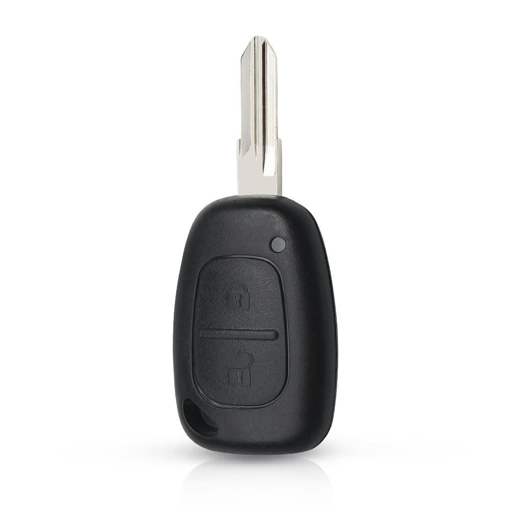 2 Button Car Key Shell Fob Case For Vauxhall Opel Vivaro For Renault Movano Trafic Renault Kangoo Uncut Ne73/Vac102 Blade