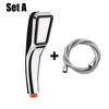 Nice 300-Hole Shower Shower Rain Shower Electroplated Showerhead Bathroom Accessories Bathroom SPA Filter Shower Bathtub Sprayer