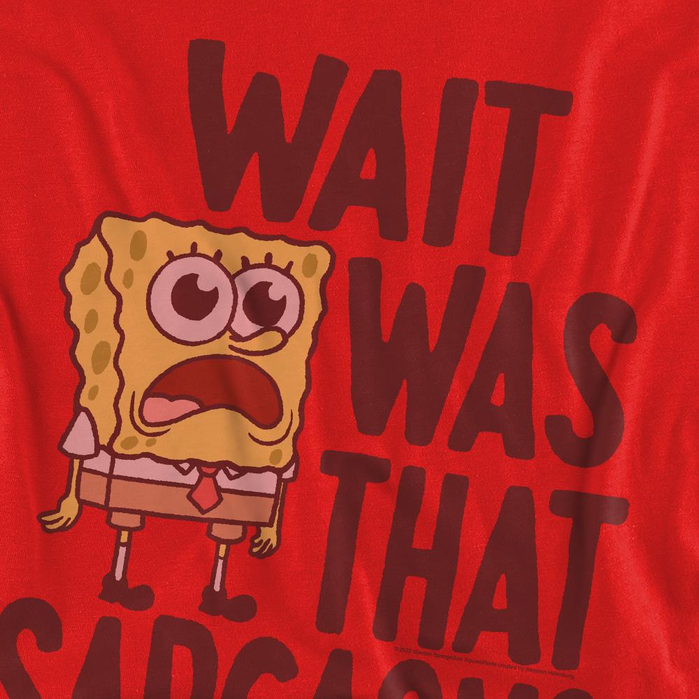 SpongeBob SquarePants Unisex Adult Sarcasm Sweatshirt