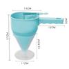 Plunger Funnel Small Octopus Ball Cake Dispenser Pancake Batter Dispenser