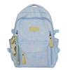 College-style Backpack for Female Junior High School Students, Korean Versi, Large Capacity, Five-pointed Star Backpack for Hi