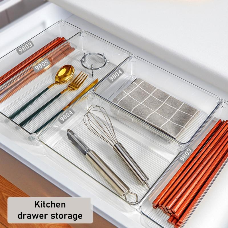 16/25 Pcs Kitchen Organiser Drawer Divider Drawer Organiser Dressing Table Organiser Make Up Organiser for Bedroom