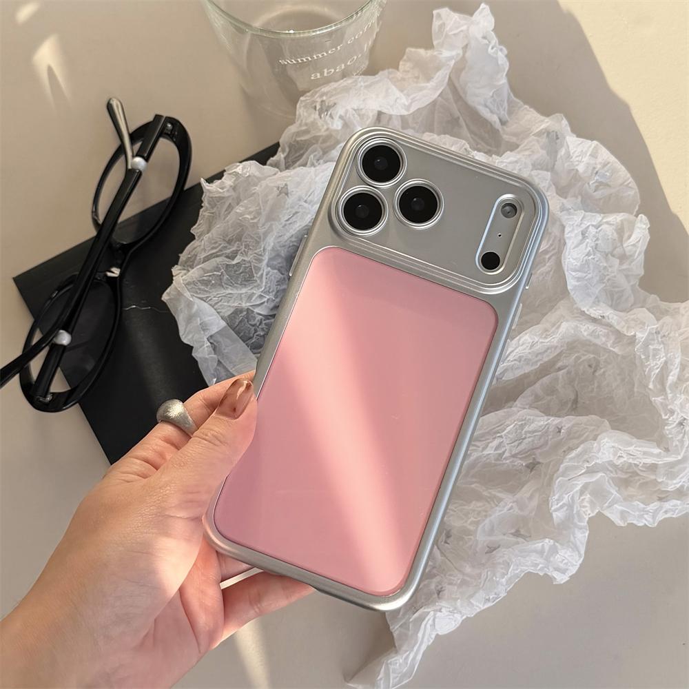 

Camera Lens Protection Plating Phone Case For iPhone 17 16 15 17 Pro Max Candy Colors Shockproof Hard Bumper Back Cover iPhone 16