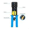 Portable Hand Network Tools Pliers Pass Through Crimper Tongs Clip  for Networking Telephone