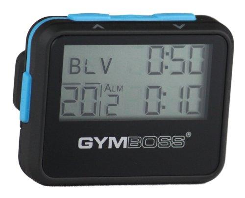 

Gymboss Interval Timer and Stopwatch - Black/Blue Soft Coat