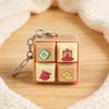 Mini 4x4cm ABS Plastic Fidgets Clickers Cats Design Stress Reliever For Focused And Anxiety Relief