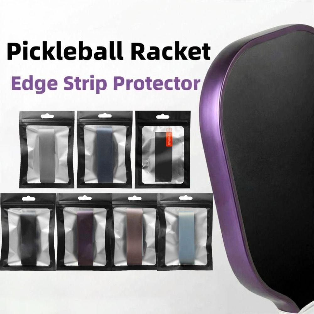 TPU Pickleball Racket Edge Sticker High Elastic Paddle Head Edge Tape  Training