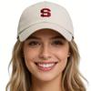 Unisex Embroidered Letter Duckbill Cap for Spring/Autumn, Casual Outdoor Fashion Baseball Hat