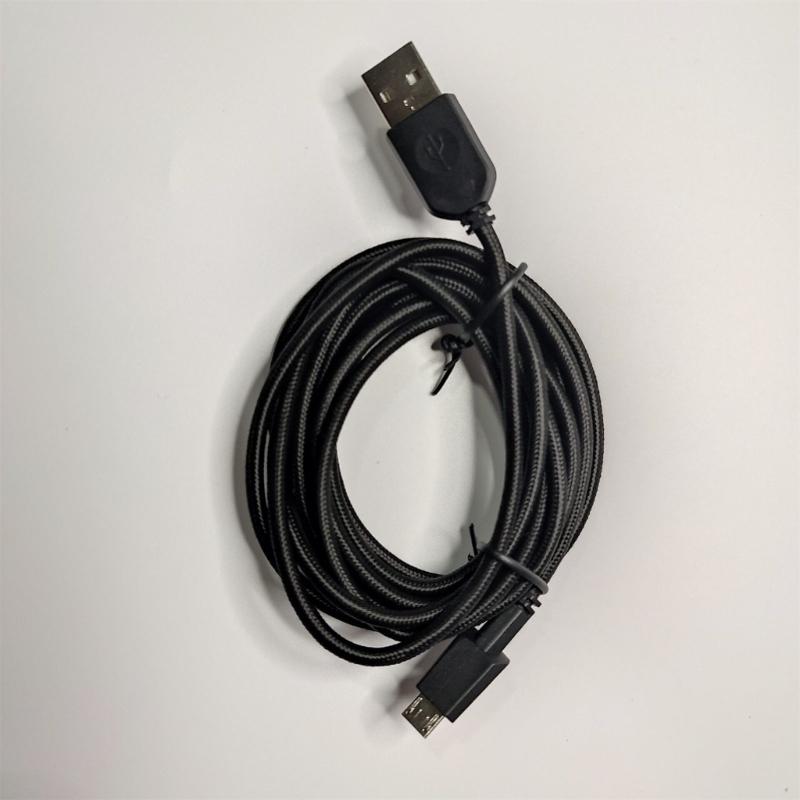 Mouse Cable USB Nylon Charging Cord For AW610M AW310M Mouse Wire Ensuring Fast And Stable Power Delivery