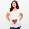 Maternity Shirt Pregnancy AnnounceUnisext Tee Summer Casual Mama Pregnancy Blouses Clothes Basic Mama Clothes