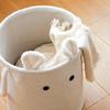 Thick Plush Cartoon Storage Bin Large Capacity Kids Toy Blocks Organizer Multifunctional Laundry Basket