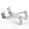 X-Shaped Bathroom Over Cabinet Hook Stainless Steel No Drill Hanger for Kitchen Home Coat Towel Organizer