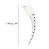 Feeler Gauges 1-15mm / 1-10mm Tapered Feeler Gauges StainlessSteel Narrow Feeler Gauges for Measuring Gaps Width or Thick