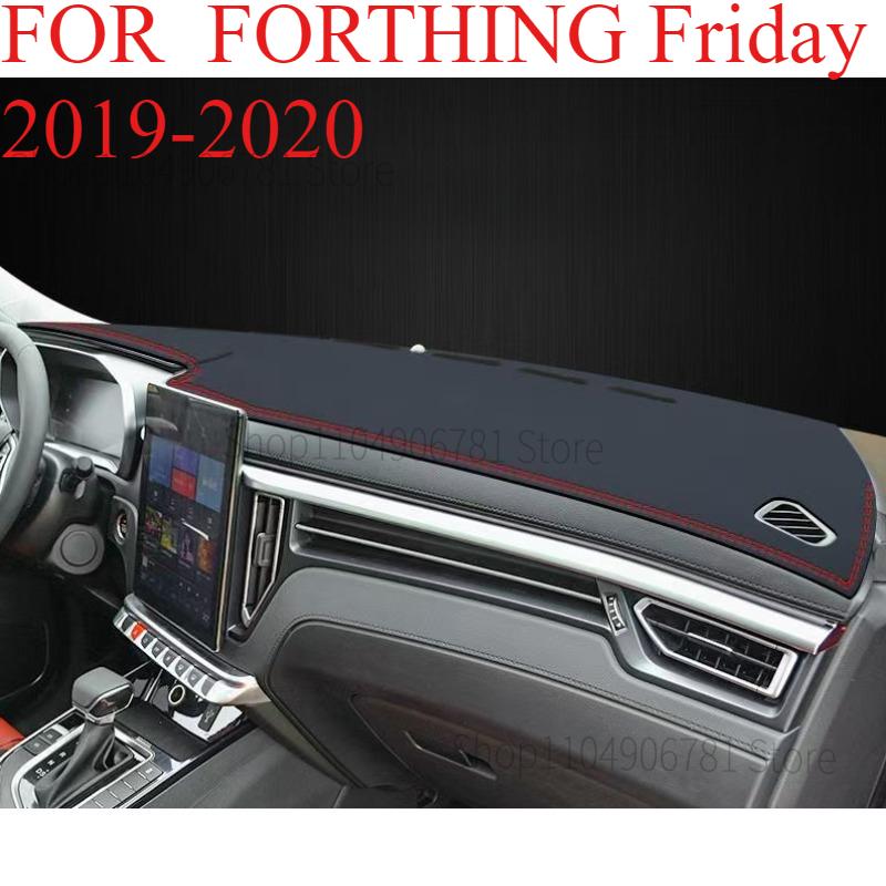 FOR FORTHING Friday - Car Dash Mat Dashmat Dashboard Mat Cover Sun Shade Dash Board Cover Carpet Accessories front A