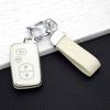 TPU Car Key Case Cover for Toyota Prius 30 Alpha Aqua Land Cruiser Auris for Lexus LC 200 2/3/4 Buttons Remote Holder Key Chain