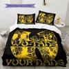 Benutzerdefinierte Namens Wu-Tang Clan Kunst Bettwäsche, Steppbett Set Bettbezug Kissenbezug Zuhause Geburtstagsgeschenk (1 Bettbezug + 2 Kissenbezüge, ohne Füllung)