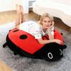 Soft Ladybug Pillow PP Cotton Throw Pillow New Ladybug Shell Plush