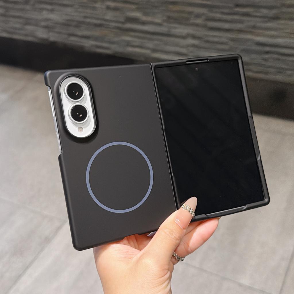For Magsafe Cover For Samsung Z Fold8 Frameless Ultra Thin Shockproof Case For Galaxy Z Fold 8 Wireless Charging Hard PC Shell